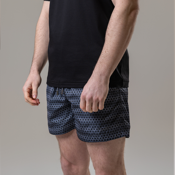 Black Circles Swim Shorts