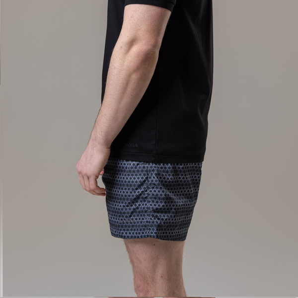 Black Circles Swim Shorts