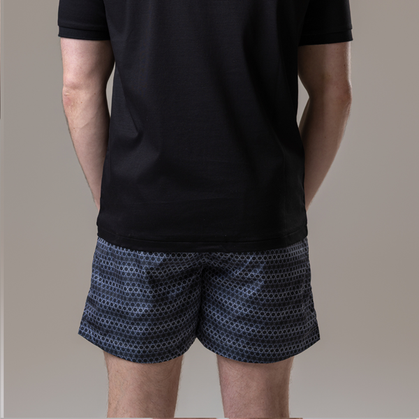 Black Circles Swim Shorts