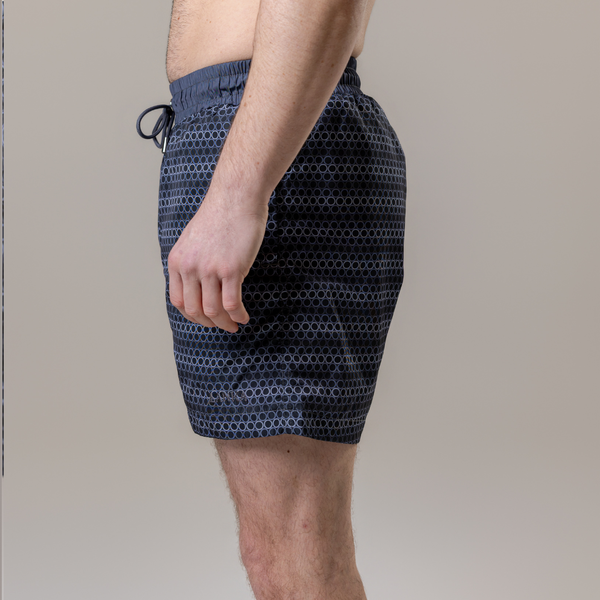 Black Circles Swim Shorts