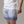 Stone with Grey Hem Swim Shorts