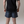 Black | Grey Split Swim Shorts