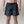 Black | Grey Split Swim Shorts