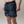 Black | Grey Split Swim Shorts