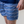 Steel Blue Diamonds Swim Shorts