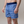 Steel Blue Diamonds Swim Shorts