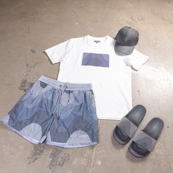 Steel Grey Waves Sliders