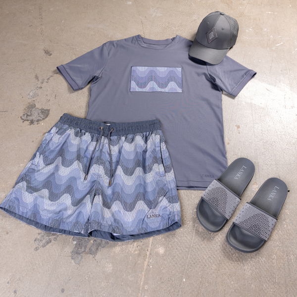 Steel Grey Waves Sliders