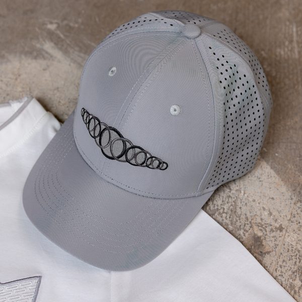 White | Light Grey Chevron Set