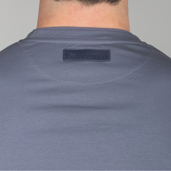 Premium Steel Grey Triangle T-Shirt
