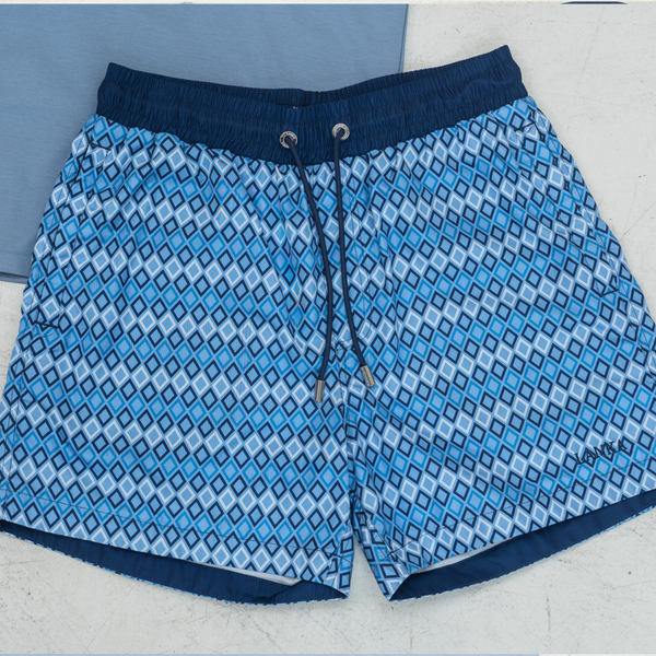 All Steel Blue Diamonds Set