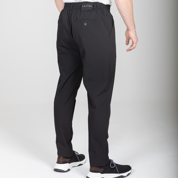 Black Everyday Smart Pants