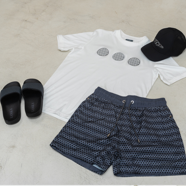 White / Black Circles Set