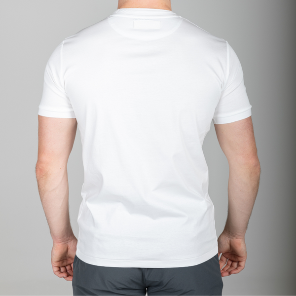 Premium White Triangle T-Shirt