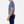 Coastal Blue Cotton Silk T-Shirt
