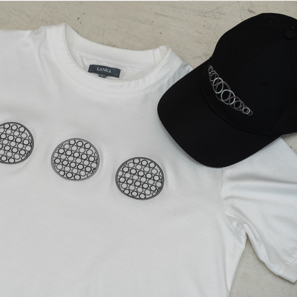 White / Black Circles Set