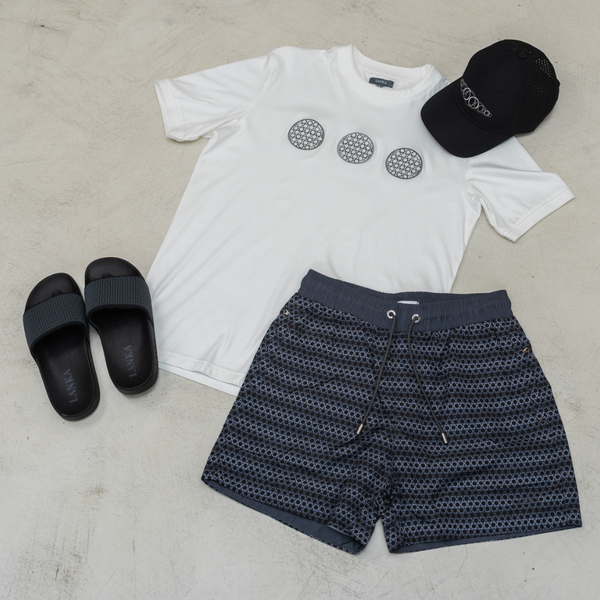 White / Black Circles Set