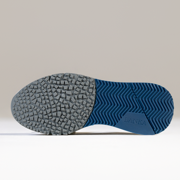 Navy Sky Knit Trainer