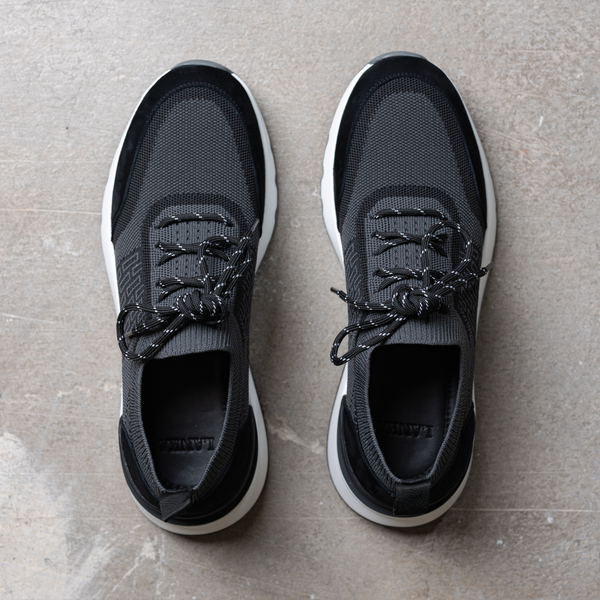 Black Sky Knit Trainer