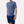 Coastal Blue Cotton Silk T-Shirt