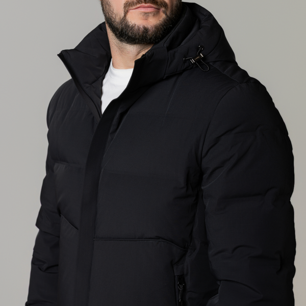 Black Performance Down Coat