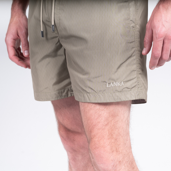 Olive Swim Shorts