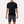 Black Cotton Silk Polo