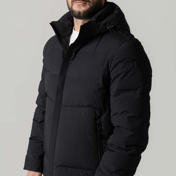 Black Performance Down Coat
