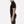 Black Cotton Silk Polo