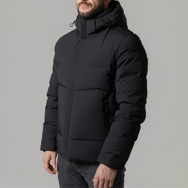 Black Performance Down Coat