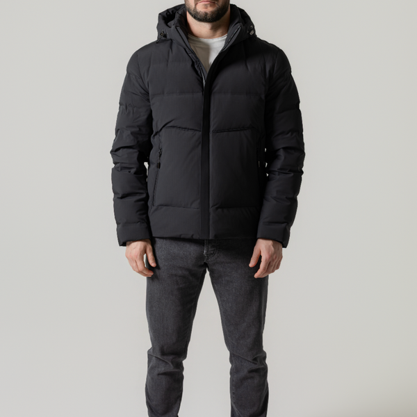Black Performance Down Coat