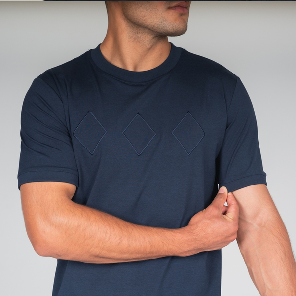Navy Diamond All Day T-Shirt