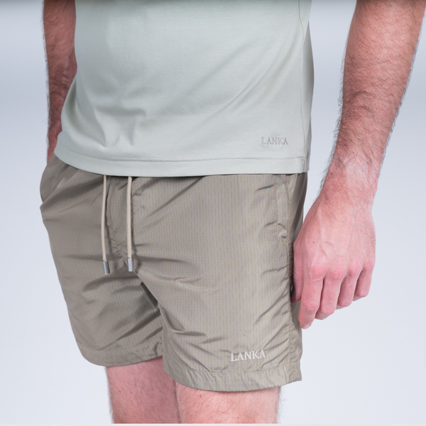 Sand Collar T-Shirt
