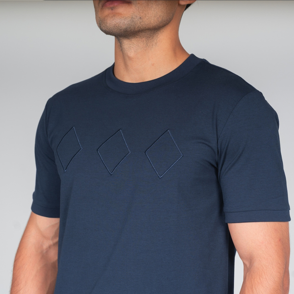 Navy Diamond All Day T-Shirt