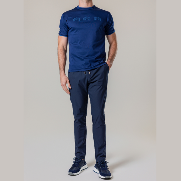 Navy Tech Pants