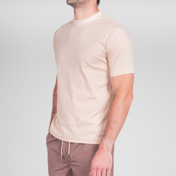 Taupe Full Pattern T-Shirt