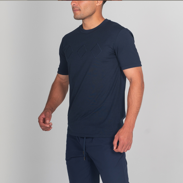 Navy Diamond All Day T-Shirt