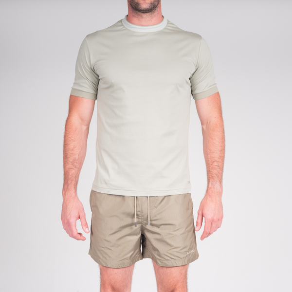 Sand Collar T-Shirt