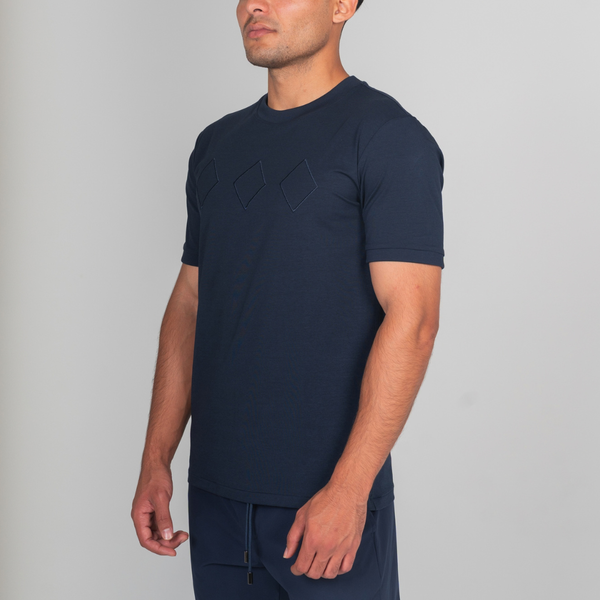 Navy Diamond All Day T-Shirt