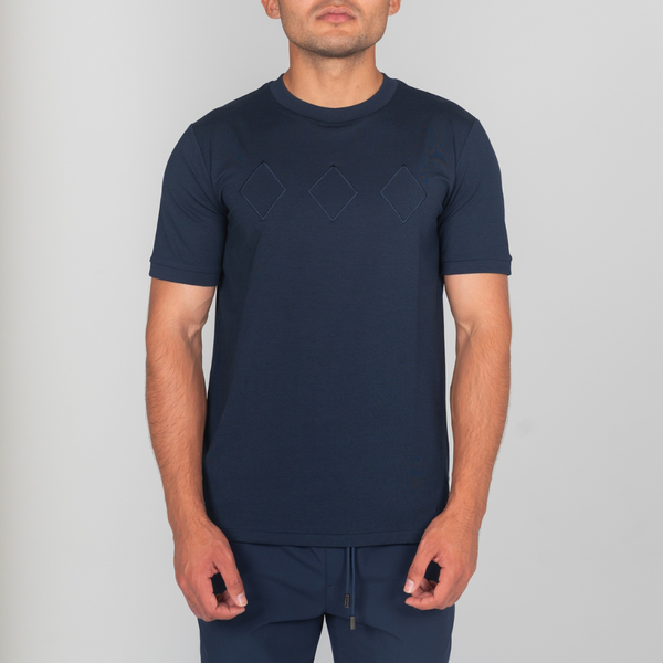Navy Diamond All Day T-Shirt