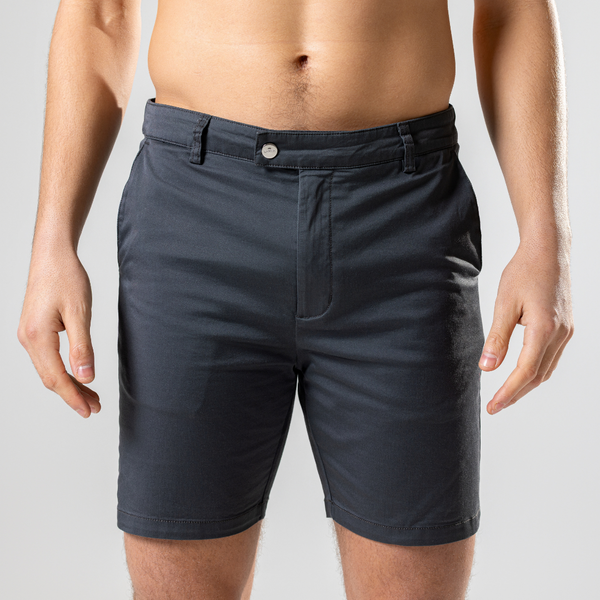 Charcoal Chino Shorts