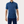 Marine Blue Cotton Silk Polo