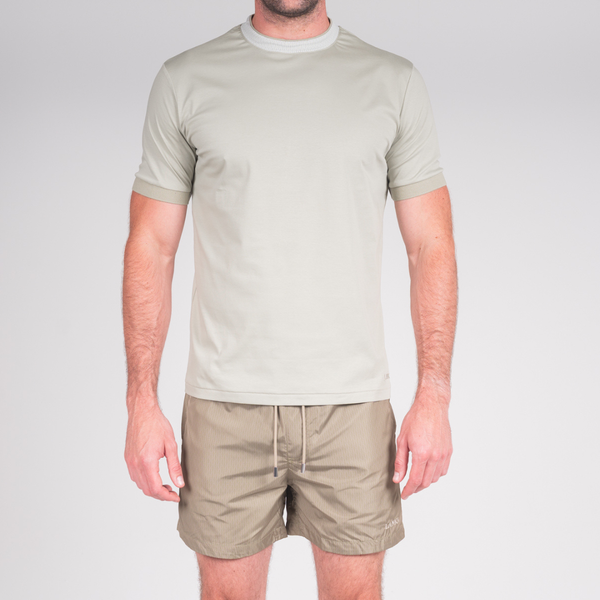 Sand Collar T-Shirt