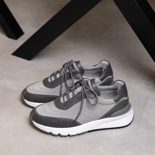 Grey Luxe Runners