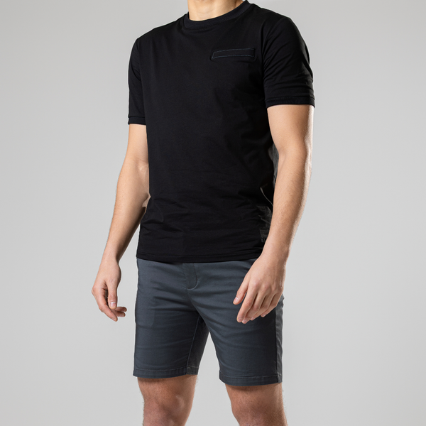 Charcoal Chino Shorts