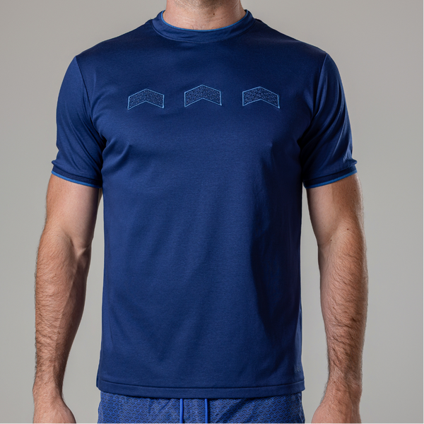 Navy Chevron T-Shirt