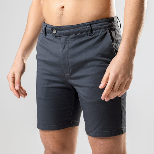 Charcoal Chino Shorts