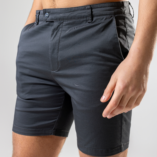 Charcoal Chino Shorts