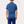 Marine Blue Cotton Silk Polo