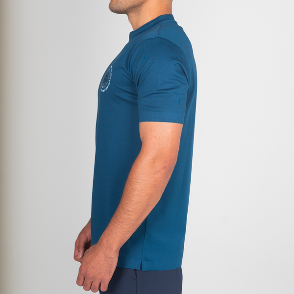 Navy Mixed Circles T-Shirt